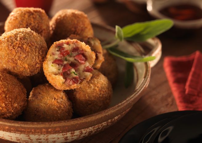 Bolinho Crocante de Paio