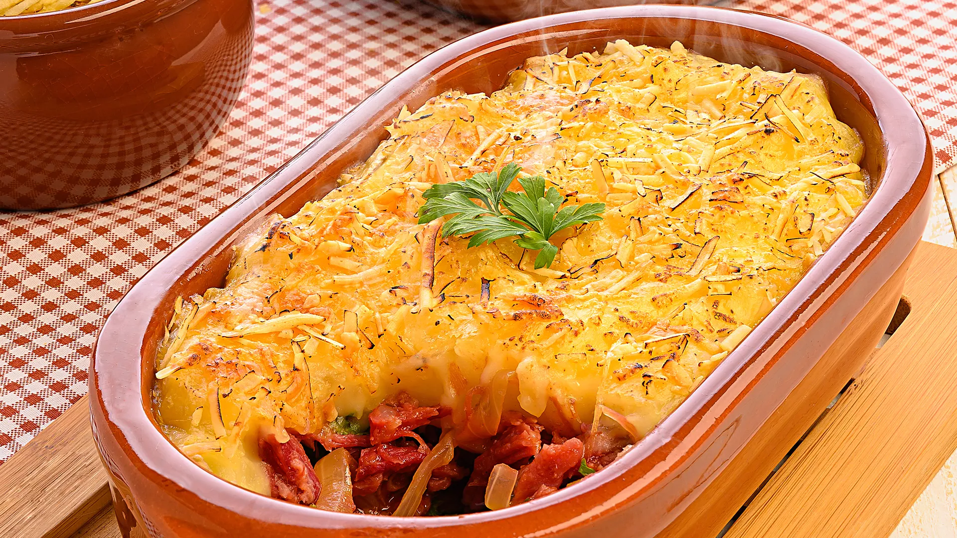 foto da receita Escondidinho de Calabresa