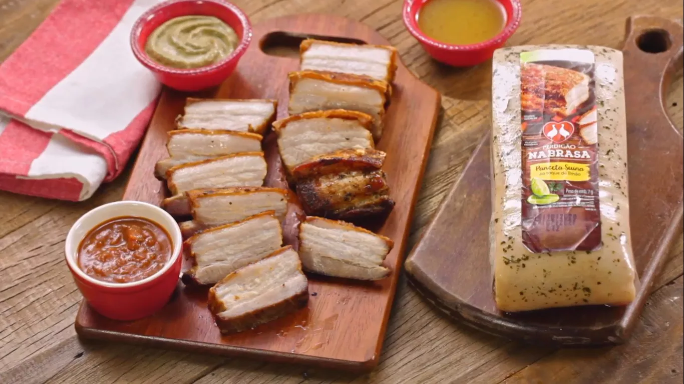 foto da receita Pancetta ao Toque de Limão na Air Fryer