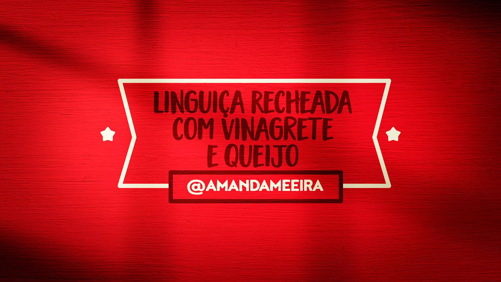 foto da receita Linguiça recheada com vinagrete e Queijo