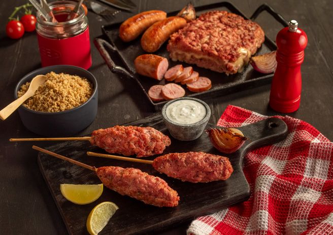 Kafta de Linguiça Toscana Recheada de Queijo