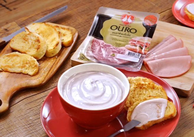 Patê de Mortadela Ouro