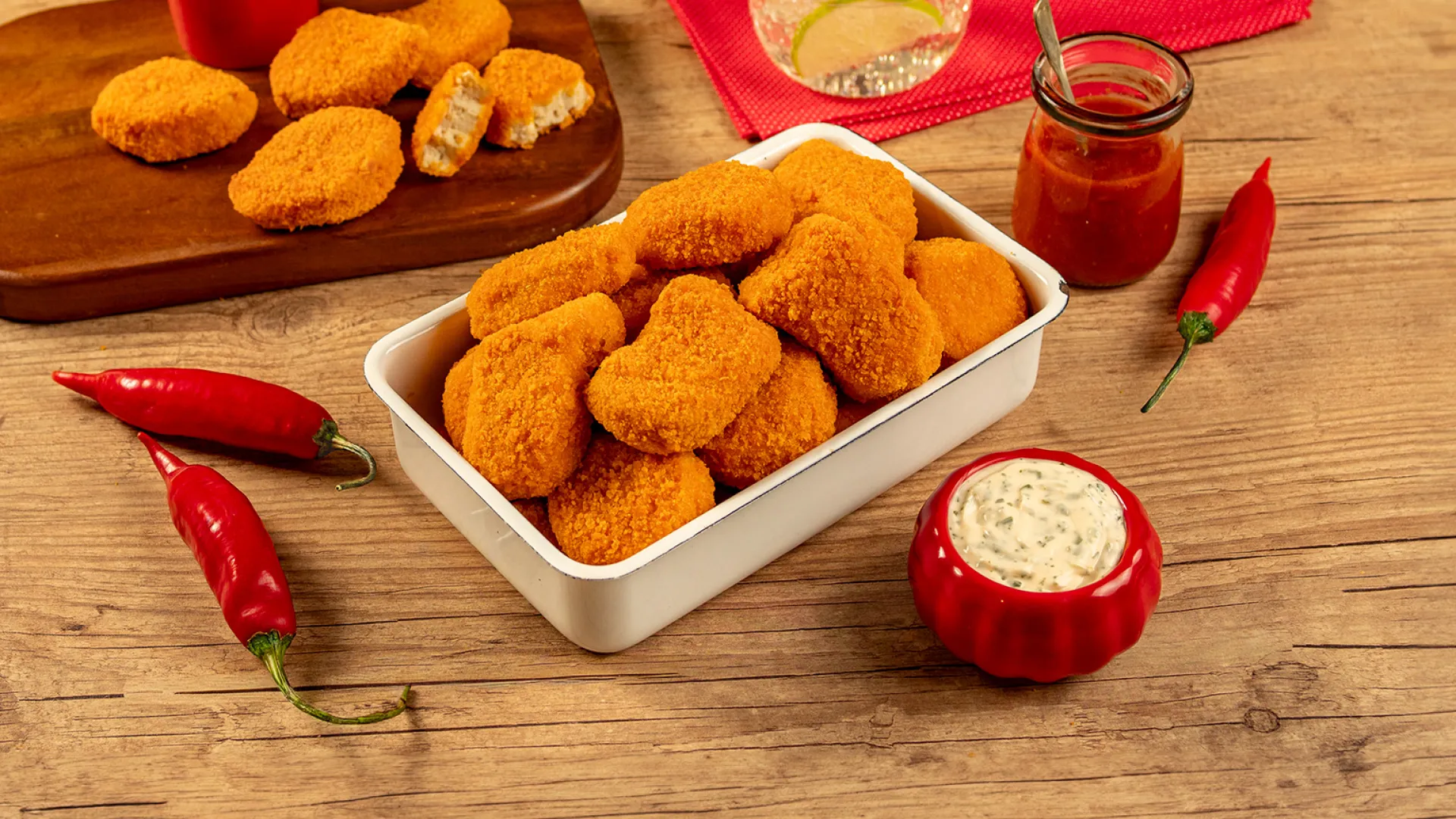 foto da receita Big Chicken Perdigão com Molhos