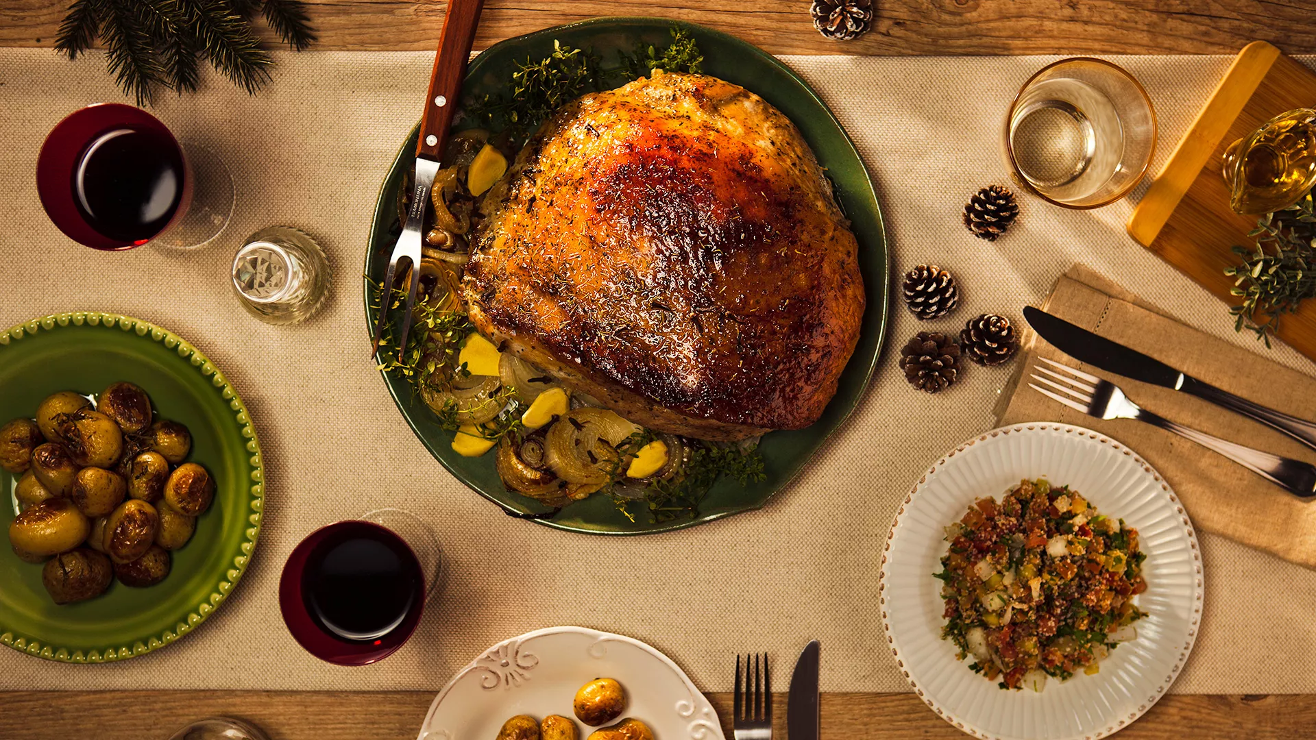 foto da receita Pernil com Gengibre