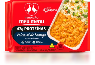 Fricassê de Frango e Arroz com Legumes 300g