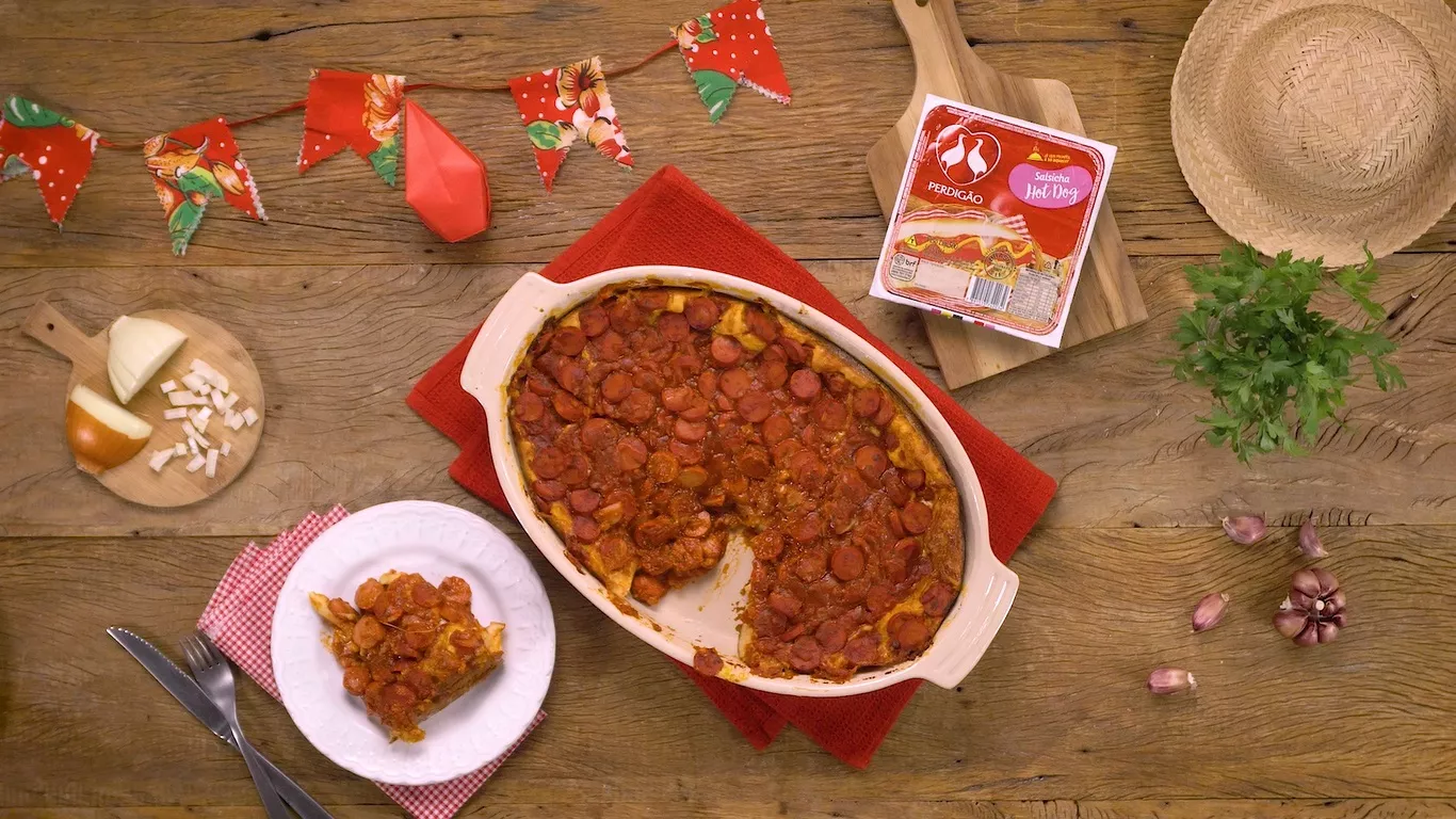 foto da receita Torta de Cachorro-Quente