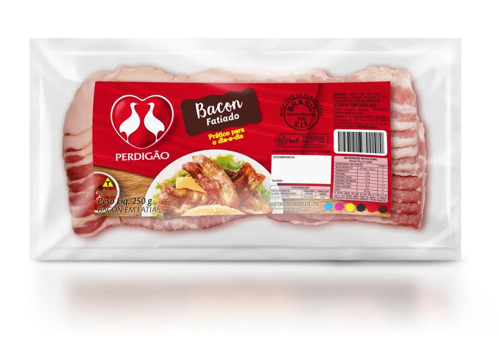 Bacon Defumado Fatiado 250g