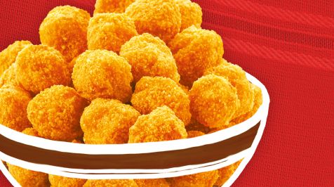 Chicken popcorn chimichurri