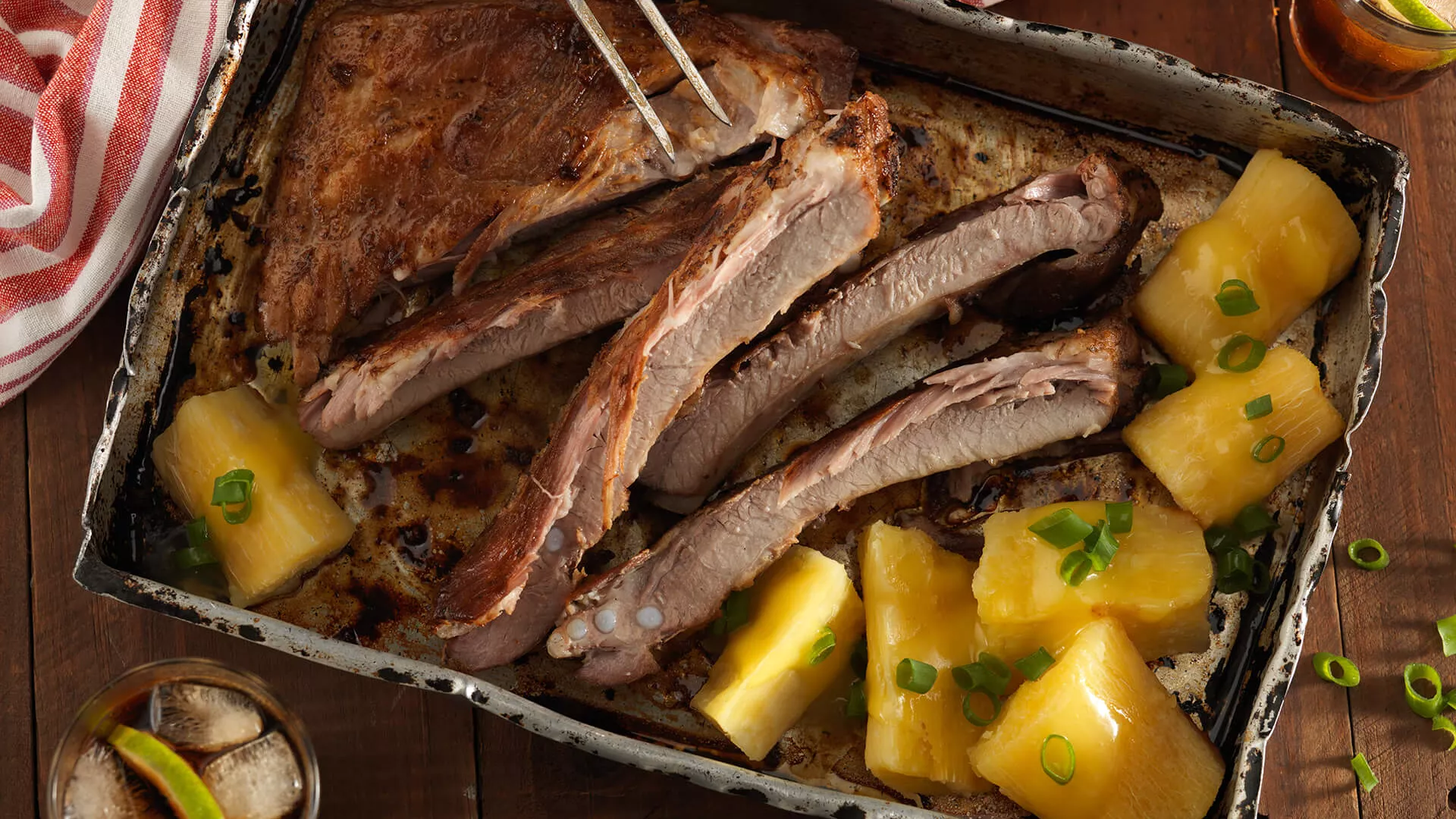 foto da receita Costela Suína Perdigão com Mandioca na Manteiga de Garrafa