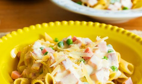 Salada de Macarrão com Presunto