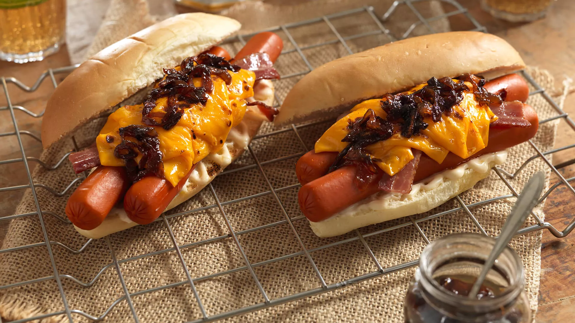 foto da receita Hot Dog Com Cheddar Maçaricado