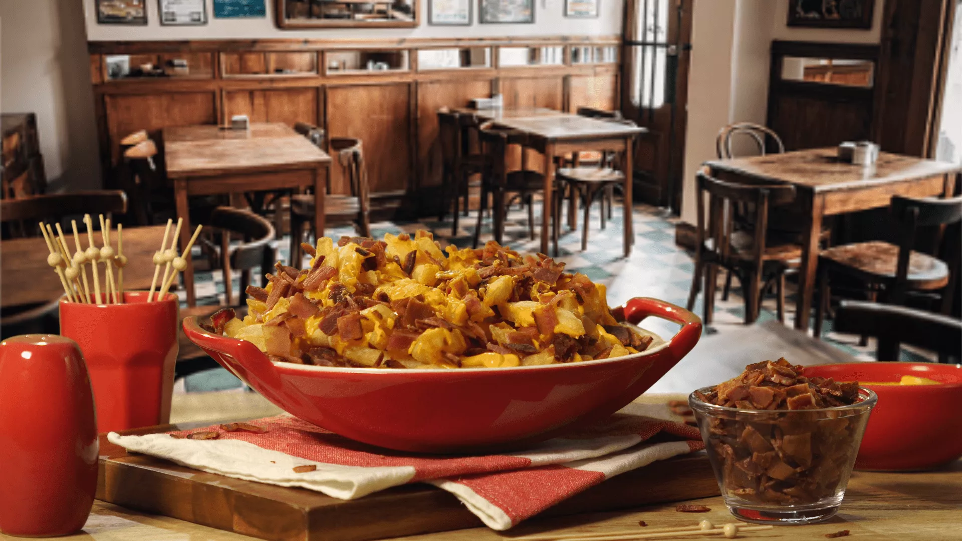 foto da receita Batata Frita com Bacon