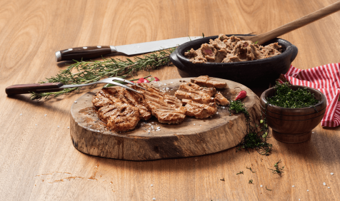 Copa Lombo ao Chimichurri com Tutu de Feijão