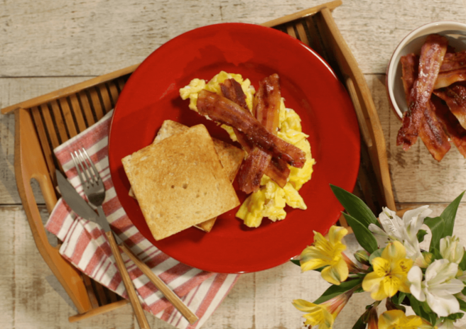 Café da Manhã com Bacon