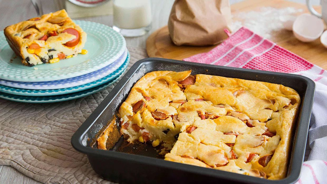 foto da receita Torta de Salsicha