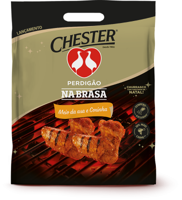 Meio da Asa e Coxinha Chester® Perdigão na Brasa