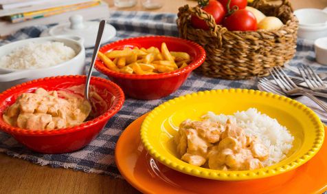 Strogonoff de Frango