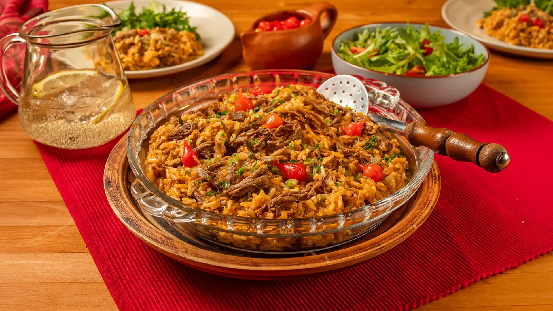 foto da receita Arroz de Uma Panela com Maminha