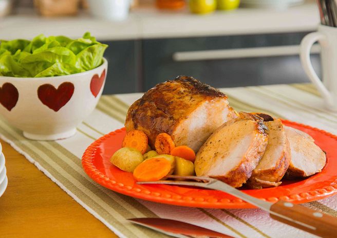 Lombo ao Molho Balsâmico