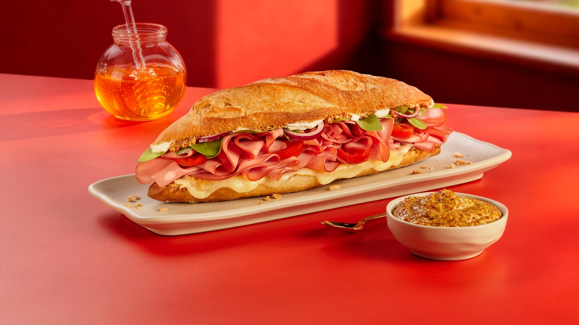 foto da receita Sanduíche Mortadela Ouro Pinheiros