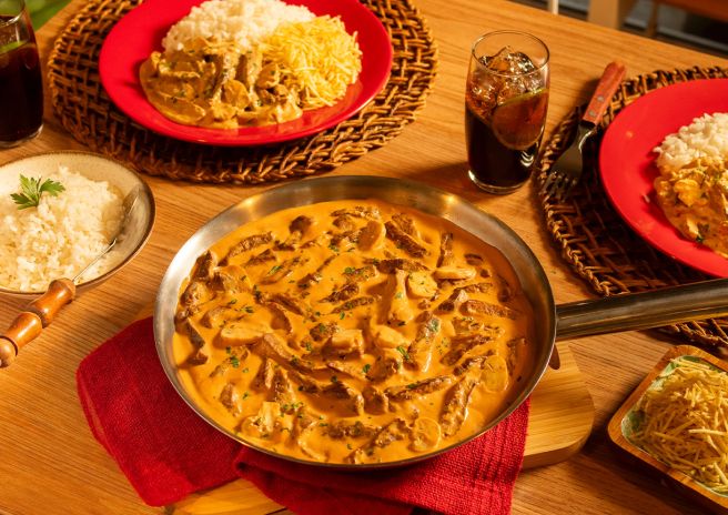 Estrogonofe de Carne