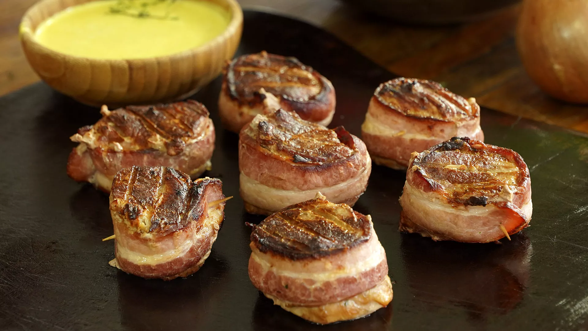 foto da receita Filé Mignon Suíno com Molho de Mostarda