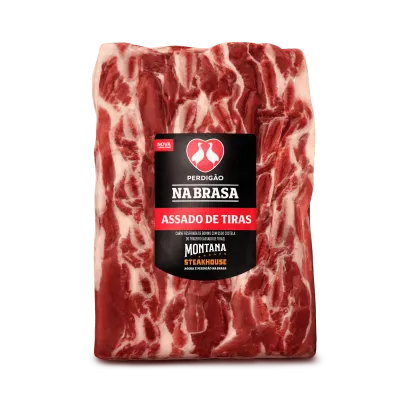 ASSADO DE TIRAS RESFRIADO PERDIGÃO NA BRASA