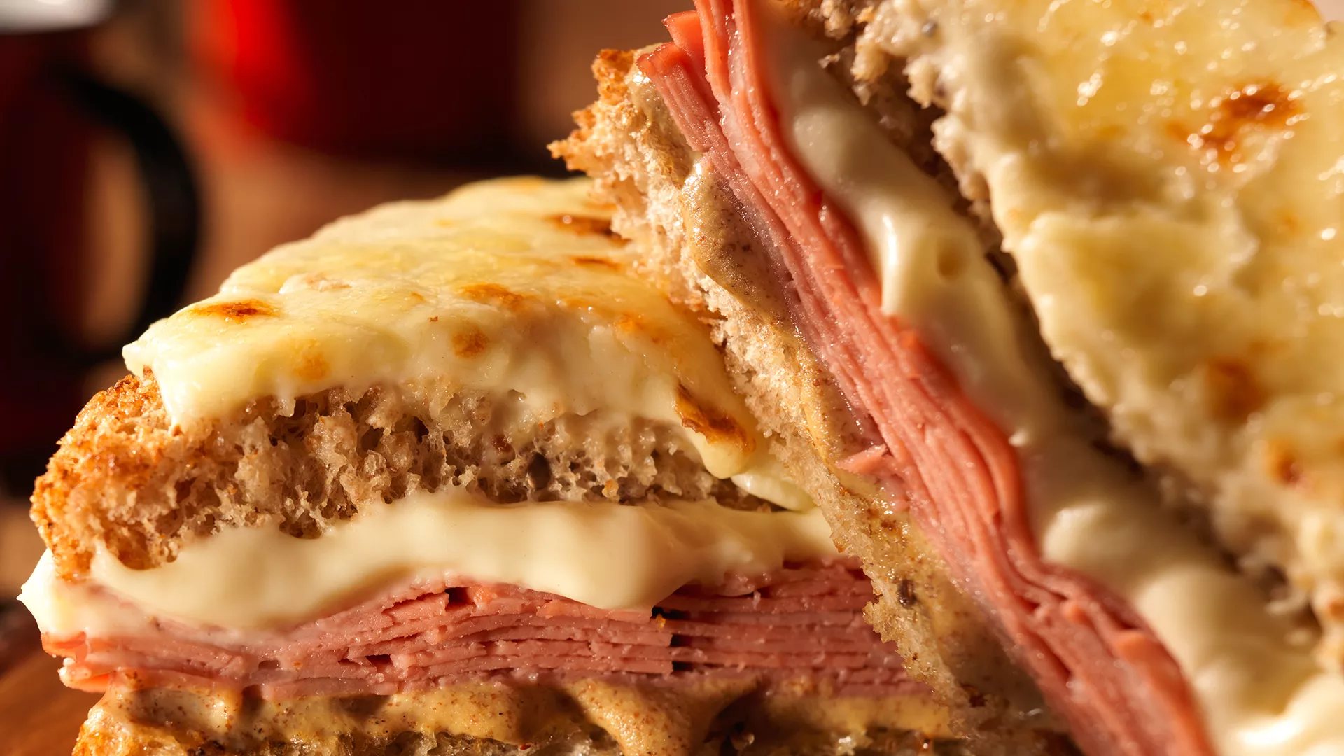 foto da receita Croque Monsieur com Mortadela Ouro