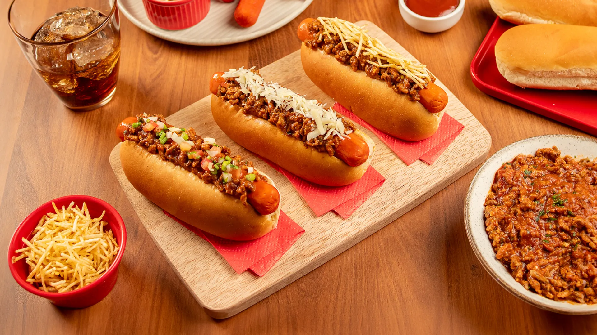 foto da receita Cachorro-quente com Carne Moída da Veveta