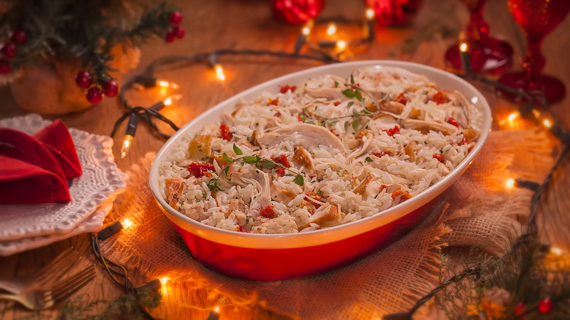 foto da receita Arroz à Grega com Chester