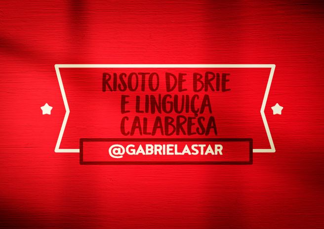 Risoto de Brie e Linguiça Calabresa