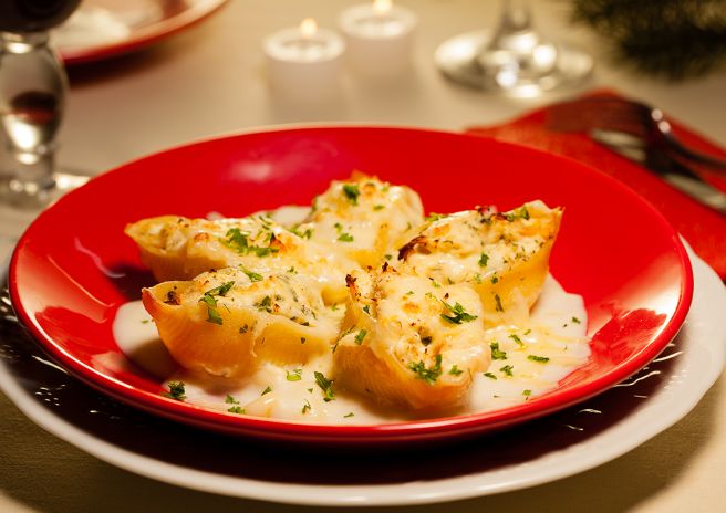 Conchiglione com Chester Azeite e Ervas