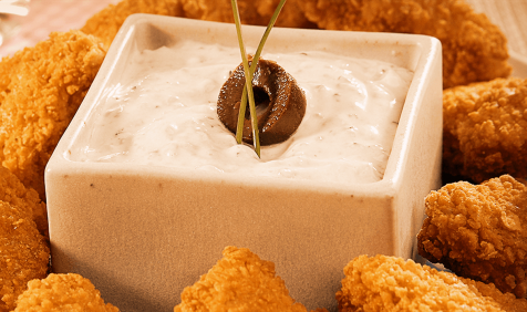 Mini Chicken com Creme de Azeitonas
