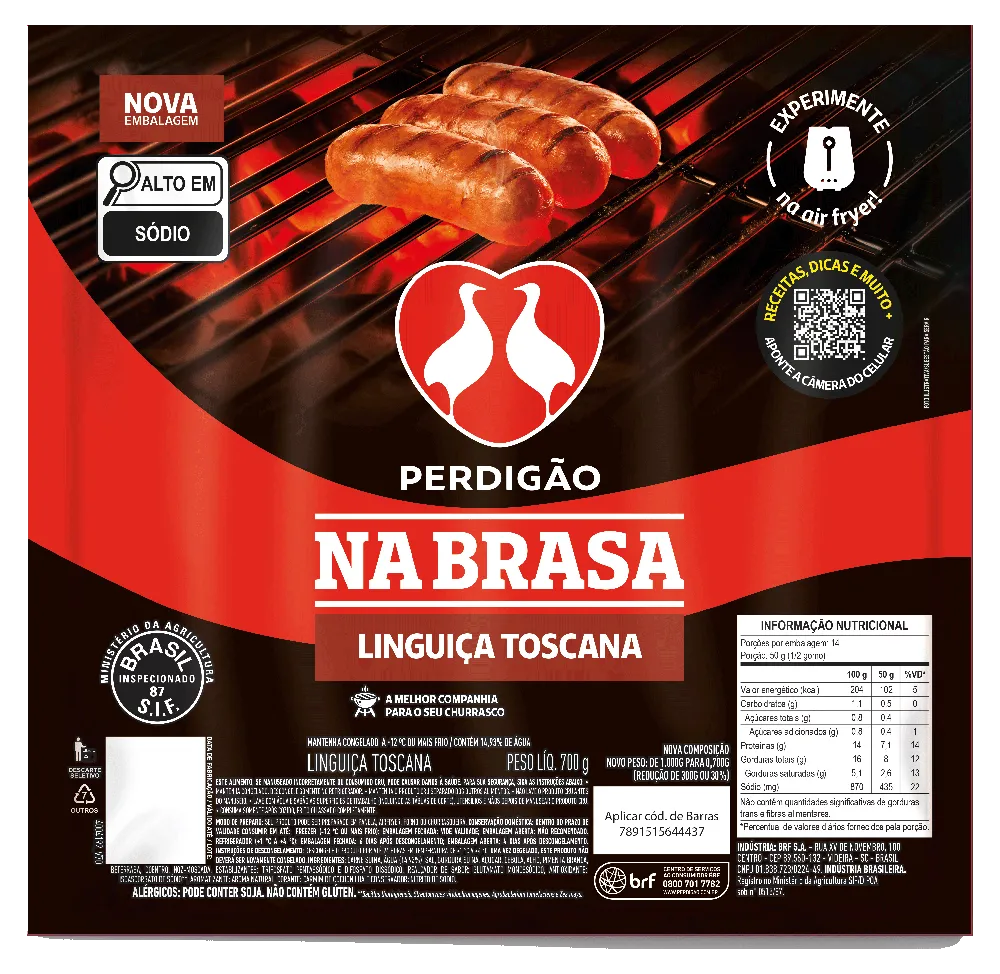 Linguiça Toscana 700g