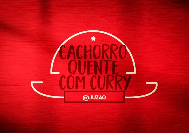 Cachorro quente com Curry