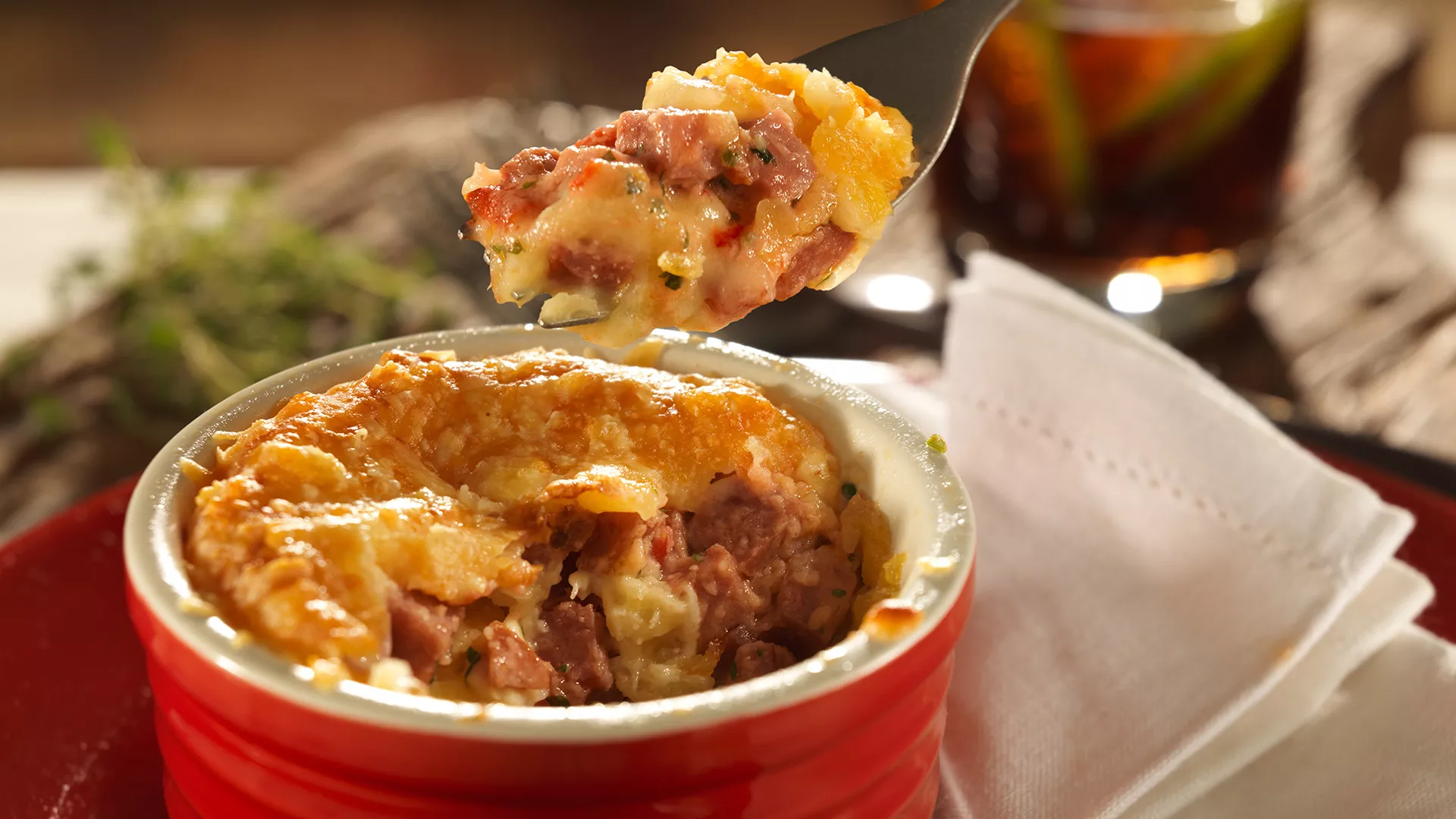 foto da receita Escondidinho com Linguiça Calabresa