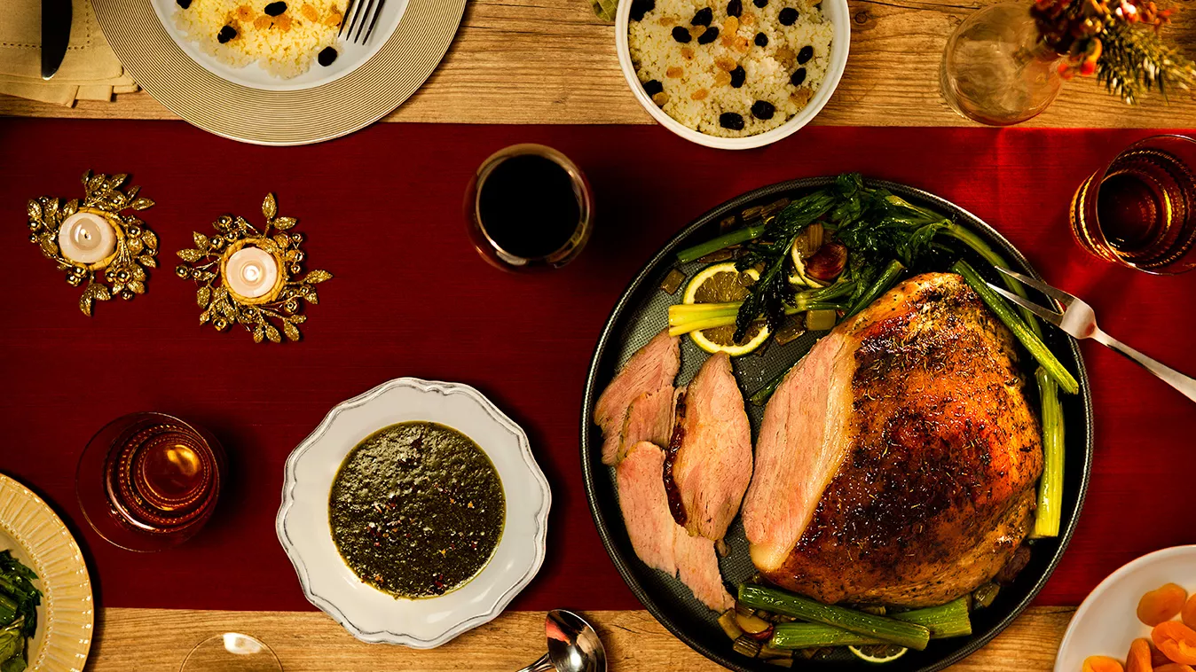 foto da receita Pernil ao Chimichurri