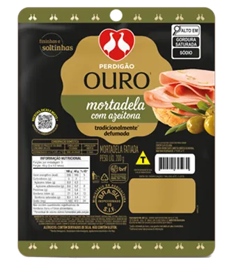 Mortadela Ouro com Azeitona 200g