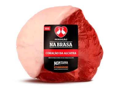 CORAÇÃO DA ALCATRA RESFRIADO PERDIGÃO NA BRASA