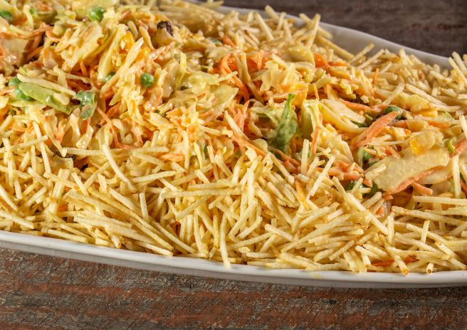 Salpicão com Peito de Chester Desfiado