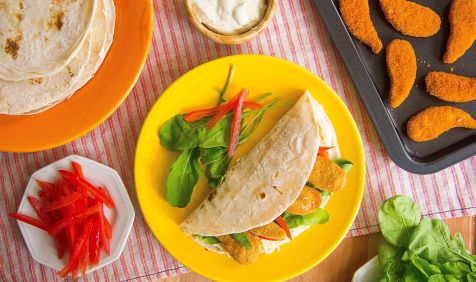 Taco com Mini Chicken
