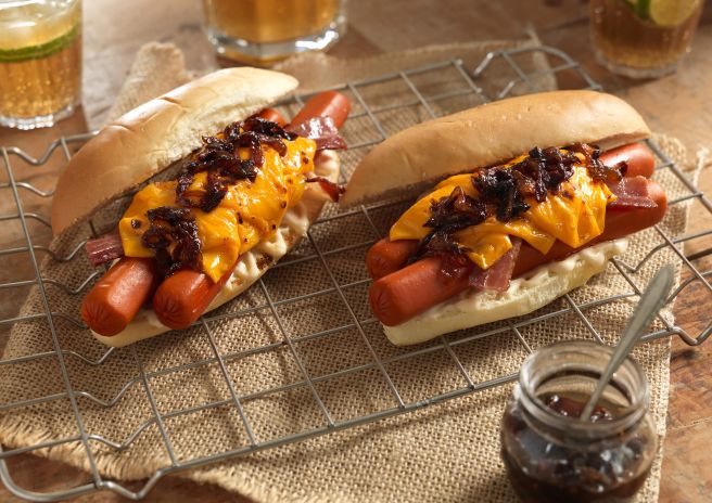 Hot Dog Com Cheddar Maçaricado