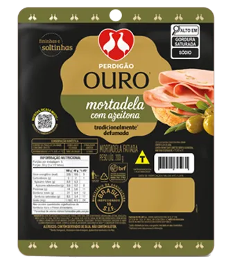 Mortadela Ouro com Azeitona 200g