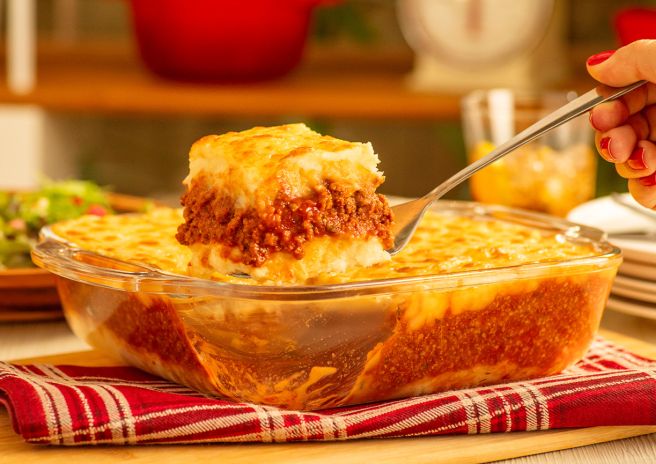 Escondidinho de Carne Moida