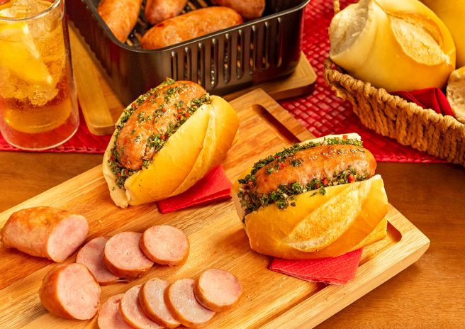 Choripan de Linguiça Frescal