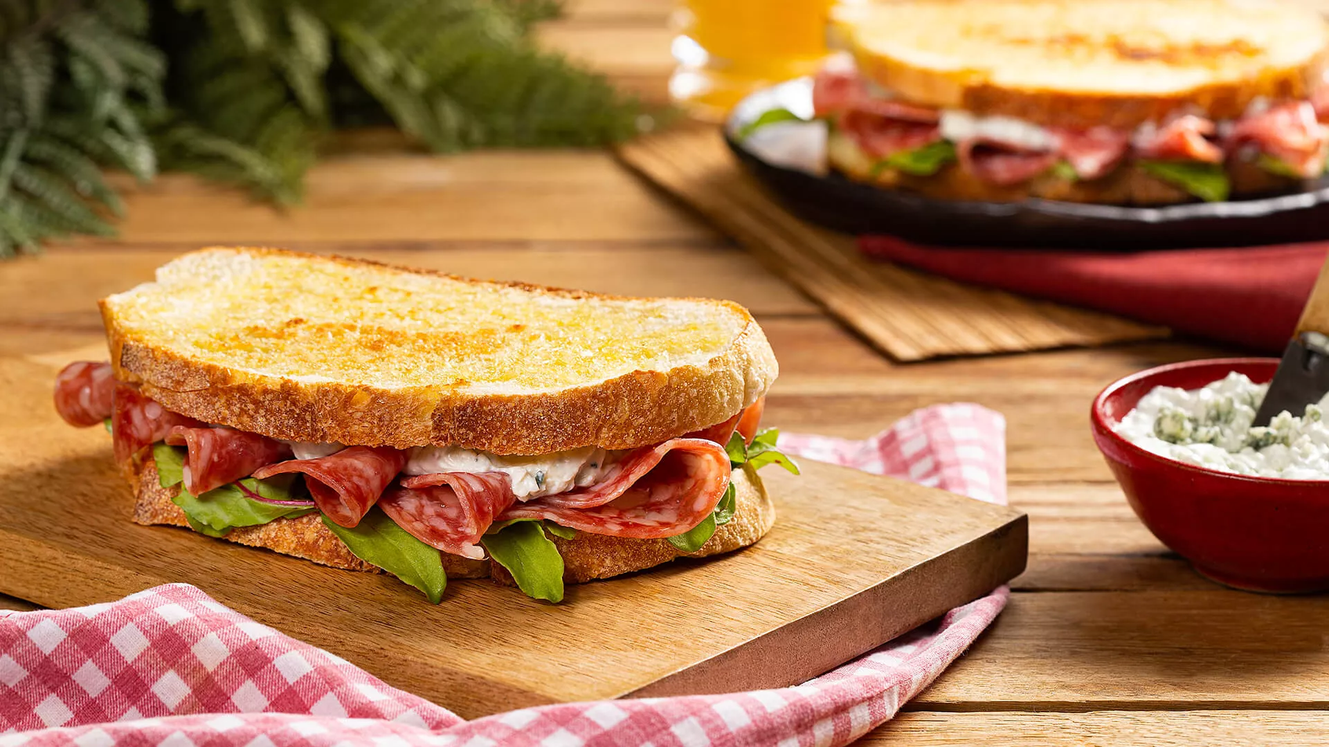 foto da receita Sanduíche de Salame Perdigão