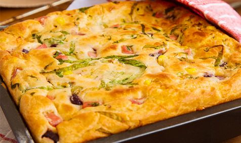 Torta Prática com Apresuntado