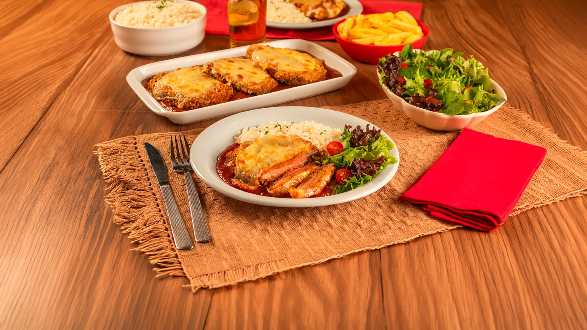 foto da receita Bife de Patinho à Parmegiana
