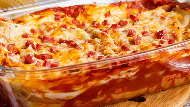 foto da receita Lasanha de Mortadela Ouro