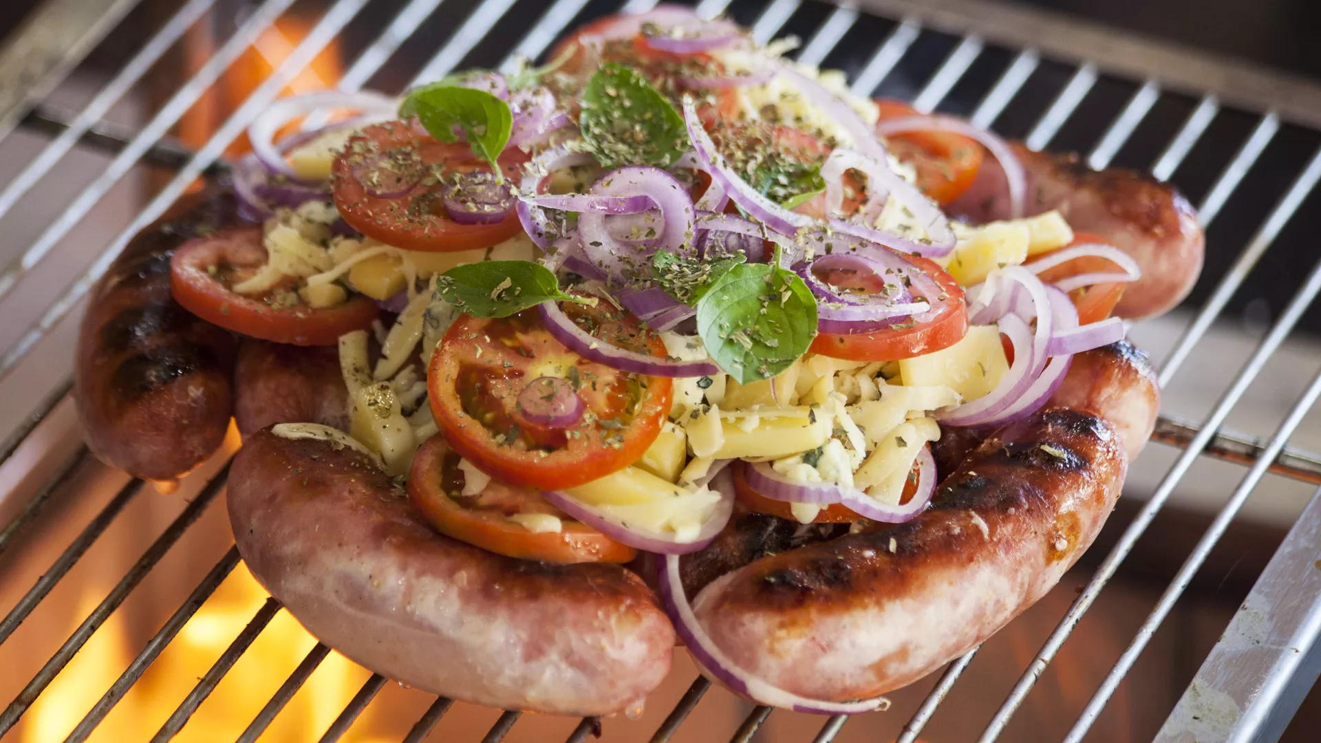 foto da receita Linguiça de Pernil aos 4 Queijos do Gustavo